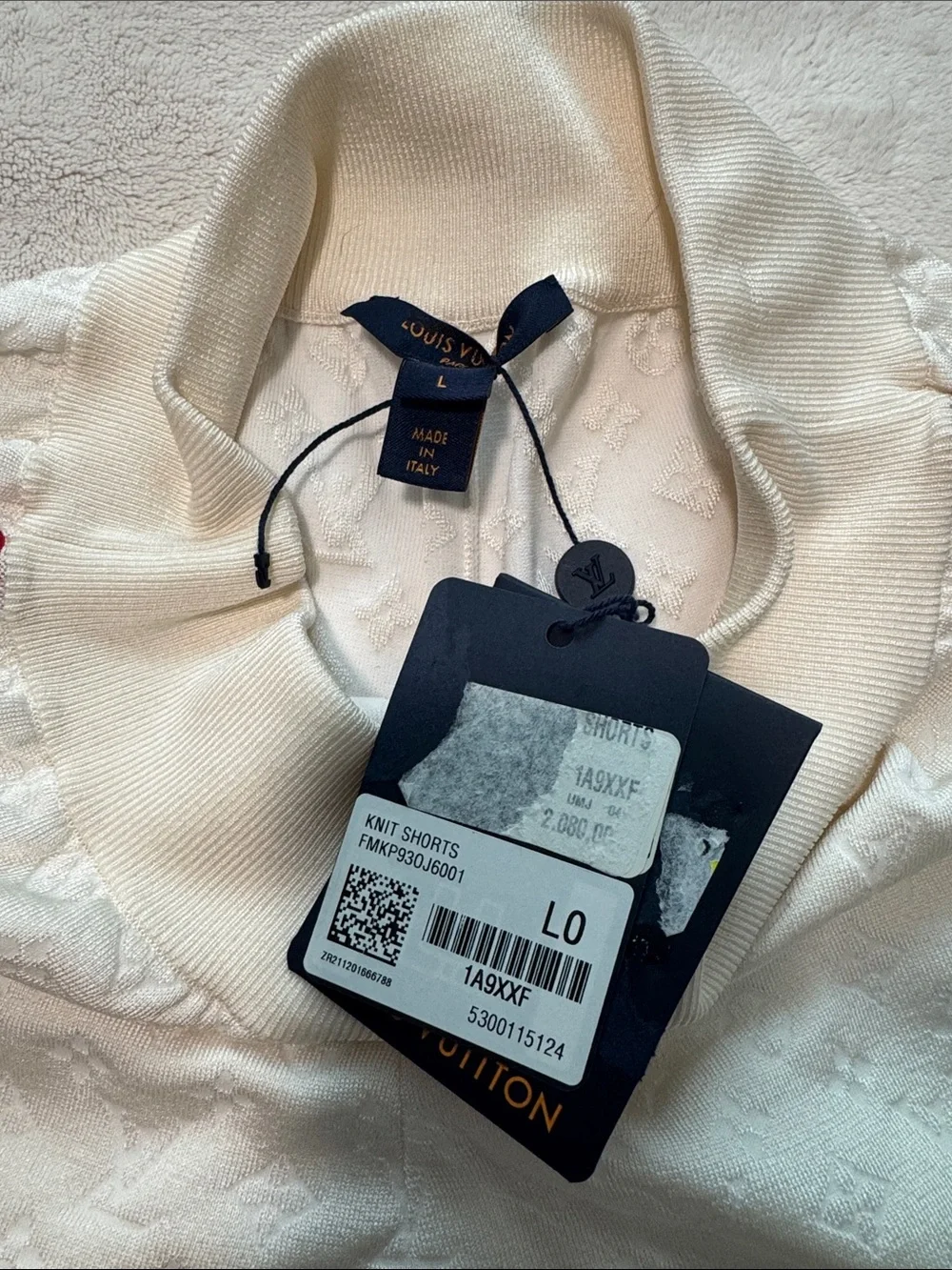 Louis Vuitton LV Embossed Monogram Sporty Short + Tank Set